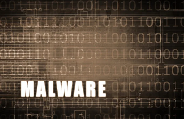 Abstract Malware — Stock Photo, Image