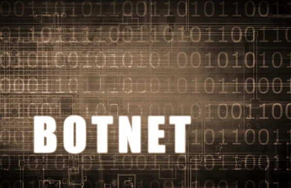Concept de botnet — Photo