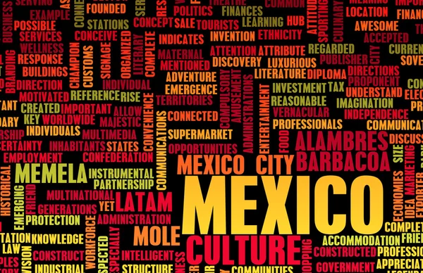 Koncepcja Meksyk — Zdjęcie stockowe