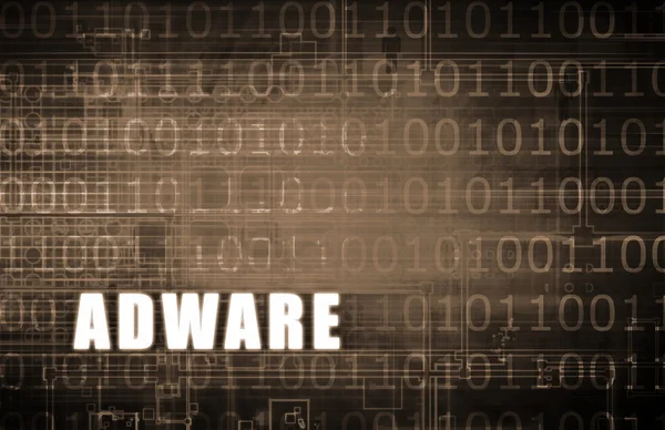 Adware  Background — Stock Photo, Image