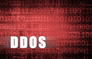 DDoS uyarı arka plan