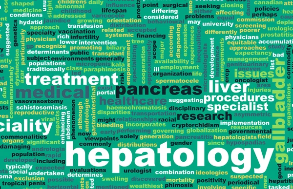 Hepatologi — Stockfoto