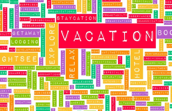 Vacation Concept and Preparation — Stock Photo, Image