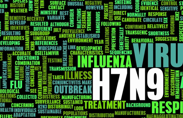 H7n9 — Fotografia de Stock