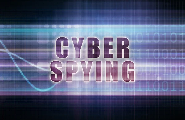 Cyber-Spionage — Stockfoto