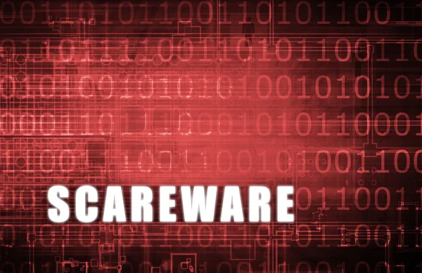 Scareware — Stockfoto