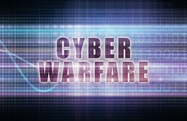 Cyber-Krieg — Stockfoto