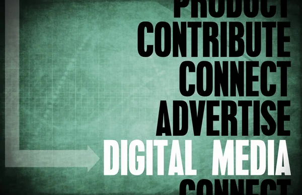 Grundprinzipien digitaler Medien — Stockfoto