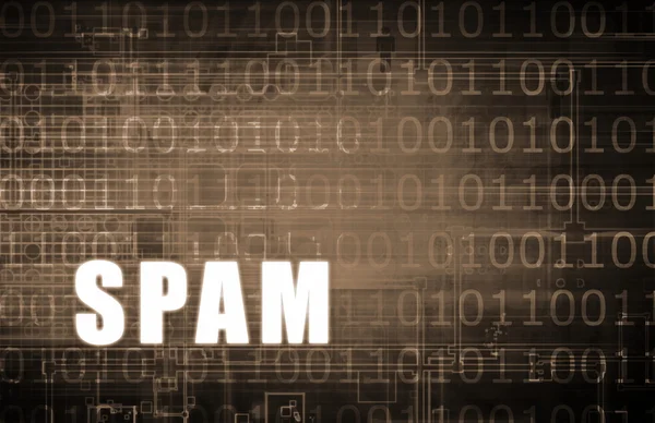 Spam — Foto Stock