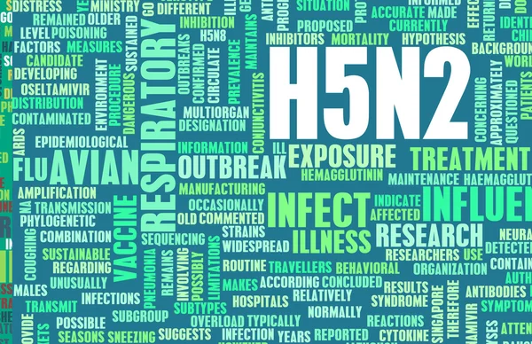 H5n2 — Fotografia de Stock