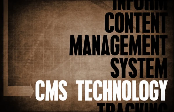 Technologii CMS — Zdjęcie stockowe