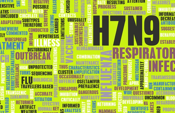 H7n9 — Fotografia de Stock