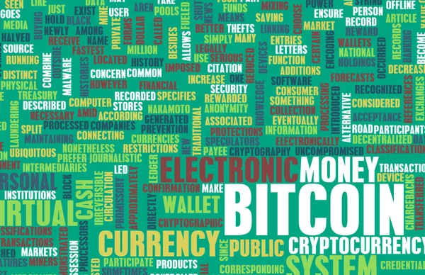 Bitcoin — Stockfoto