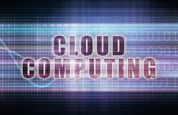 Komputasi awan — Stok Foto