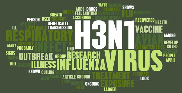 H3N1 — Stock Photo, Image