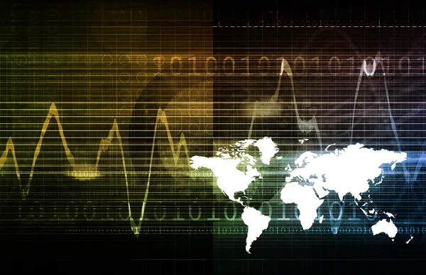 Soluciones tecnológicas globales — Foto de Stock