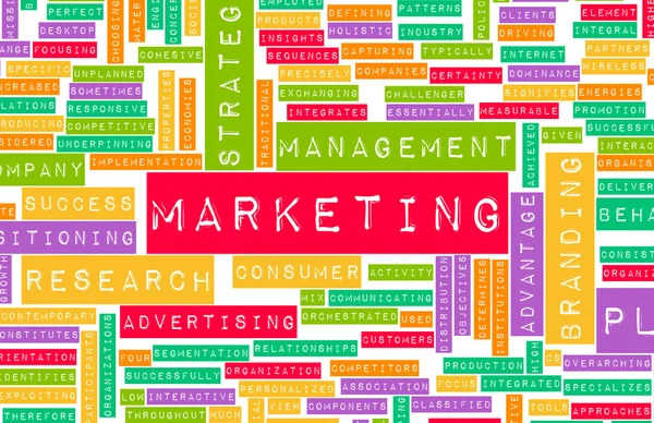 Marchio e Marketing — Foto Stock