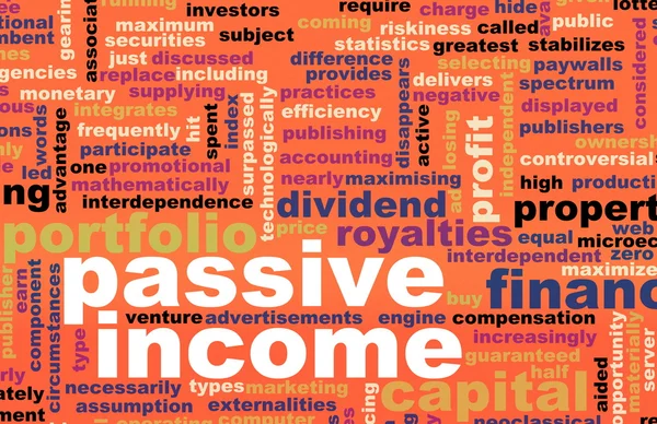 Passive Income — Stock Photo, Image