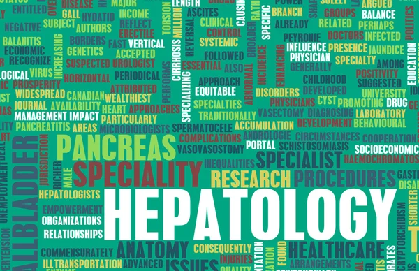 Hepatologie — Stock fotografie