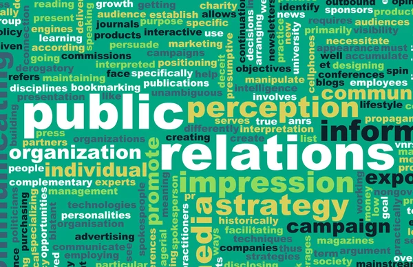 Public relations — Zdjęcie stockowe