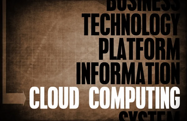 Cloud computing — Stock fotografie