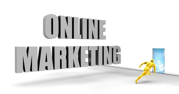 Marketingu online — Zdjęcie stockowe