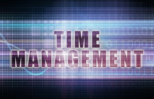 Time Management Inskription — Stockfoto