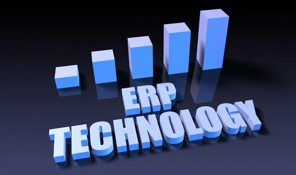 ERP-технология — стоковое фото