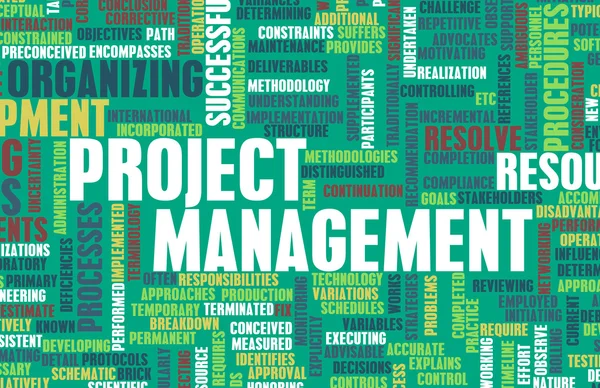 Zarządzanie projektami — Zdjęcie stockowe