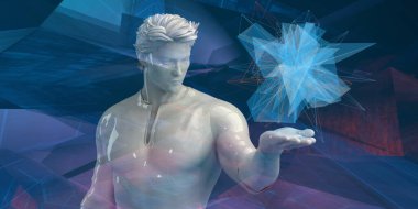 Veri ağ saydam görünümünü bilgi paylaşımı