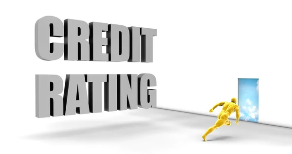 Valutazione del credito — Foto Stock