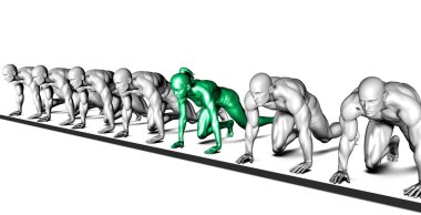 Kararlı kadın erkeklere karşı mücadele