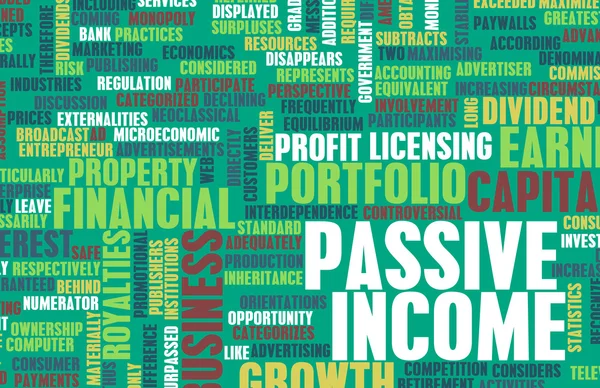 Passive Income — Stock Photo, Image