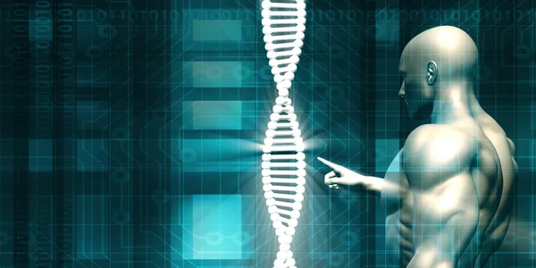 DNA Background — Stock Photo, Image
