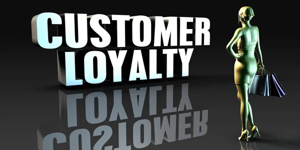 Лояльность клиентов — стоковое фото
