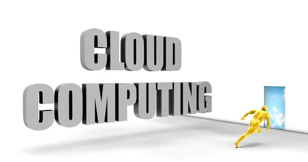 Cloud computing — Stock fotografie