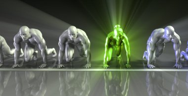 Yalnız erkek erkekler karşı rekabet