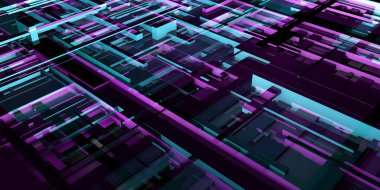 Veri Sayısal Teknoloji Grid Arkaplanında Şeffaflıkla Birlikte Akıyor