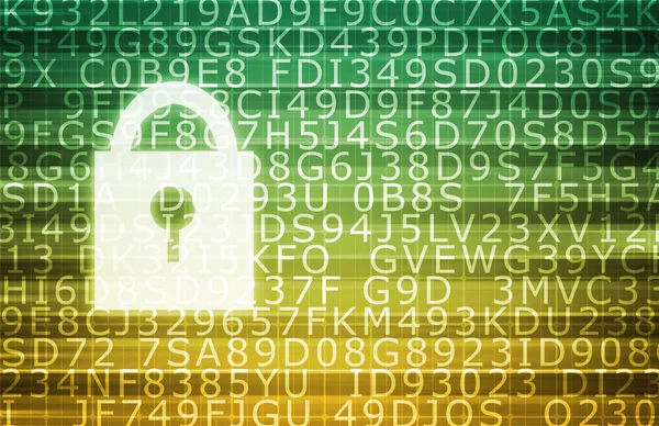 Concetto di sicurezza Internet — Foto Stock