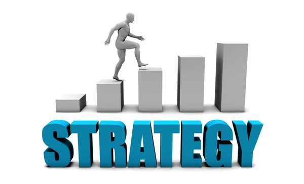 Strategy Concept Art — Stock Photo, Image