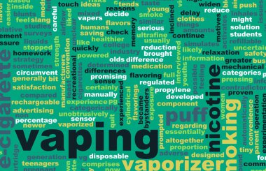 Vaping konsept sanat