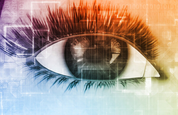 Online Privacy Concept Art