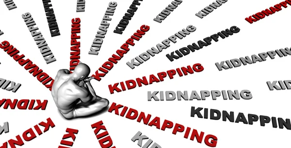 Kidnapping Concept Background — Stock Photo, Image