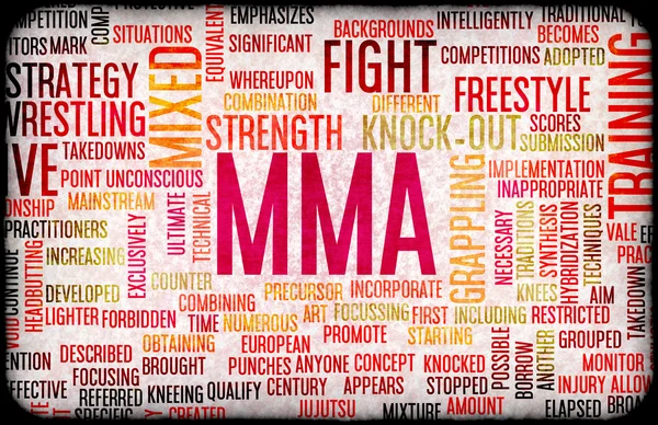 Mixed Martial Arts nebo Mma — Stock fotografie