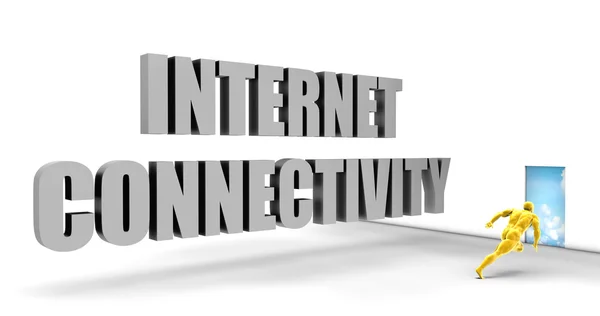 Internet Connectivity Concept Background — Stock Photo, Image