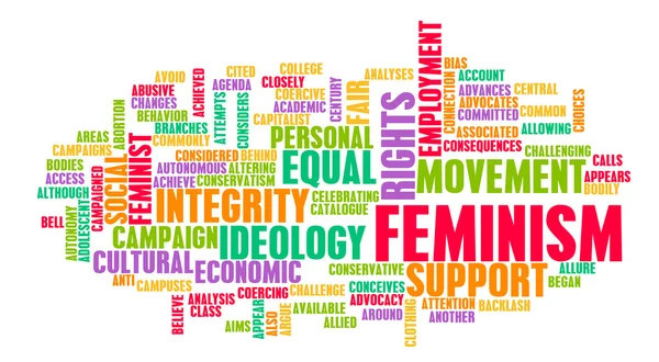 Feminism Concept Abstract — Stock Photo, Image