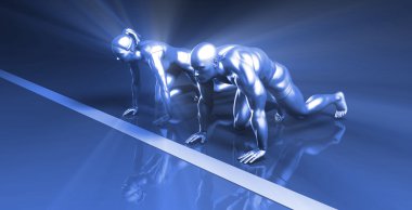 Yalnız erkek erkekler karşı rekabet