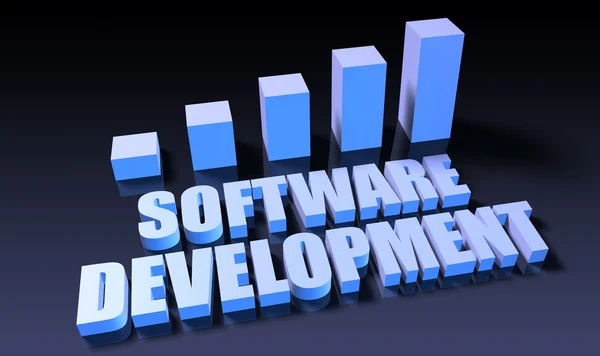 Software Development Begreppskonst — Stockfoto