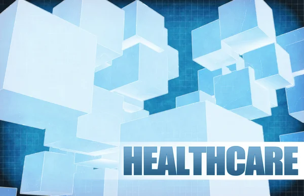 Gesundheitswesen in futuristischer Abstraktion — Stockfoto