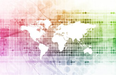 Web sendikasyon konsept illüstrasyon